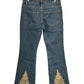 Jun Nakayama FW24 Crash Denim Pants Indigo Size 28