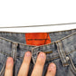 Who Decides War Orange Fusion Denim Jeans Size 30