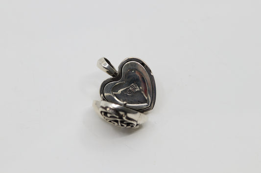 Chrome Hearts Heart Locket Pendant