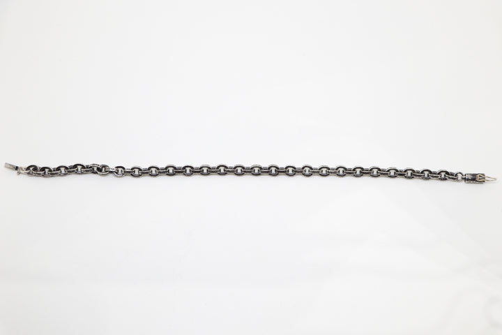 Chrome Hearts 8” Paper Chain Bracelet Sterling Silver | AVNTGRDNY NYC