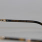 Chrome Hearts Frosted Antique Gold/Dark Tortoise Glasses