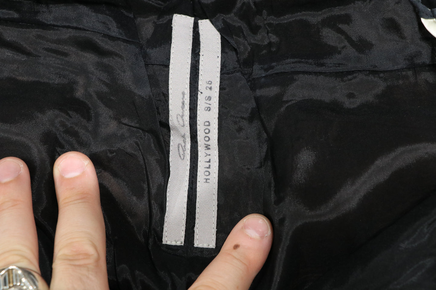 Rick Owens Hollywood Leather Pants Size 54 Black Lamb Leather | AVNTGRDNY NYC