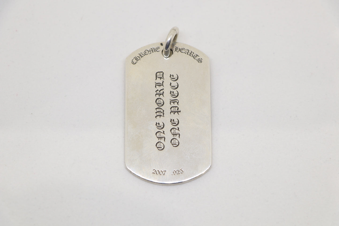Chrome Hearts RS3 Dog Tag Pendant Sterling Silver | AVNTGRDNY NYC