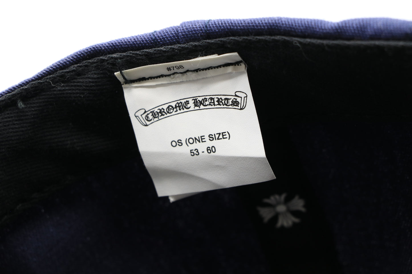 Chrome Hearts Navy Baseball Hat Navy | AVNTGRDNY NYC