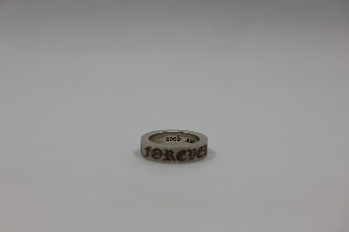Chrome Hearts Forever 6MM Spacer Ring Size 7.5| AVNTGRDNY NYC