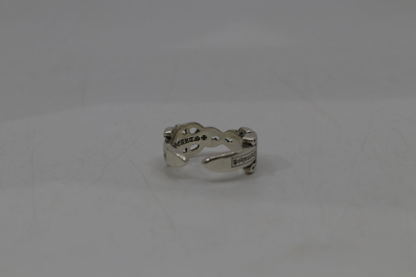 Chrome Hearts Double Dagger Open Ring Size 10