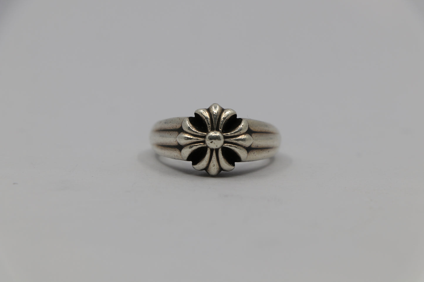 Chrome Hearts CH Plus Cutout Ring Size 10 Sterling Silver | AVNTGRDNY NYC