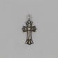 Chrome Hearts Double Cross Charm Pendant Sterling Silver | AVNTGRDNY NYC