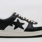 Bape Bapesta White/Black Size 12