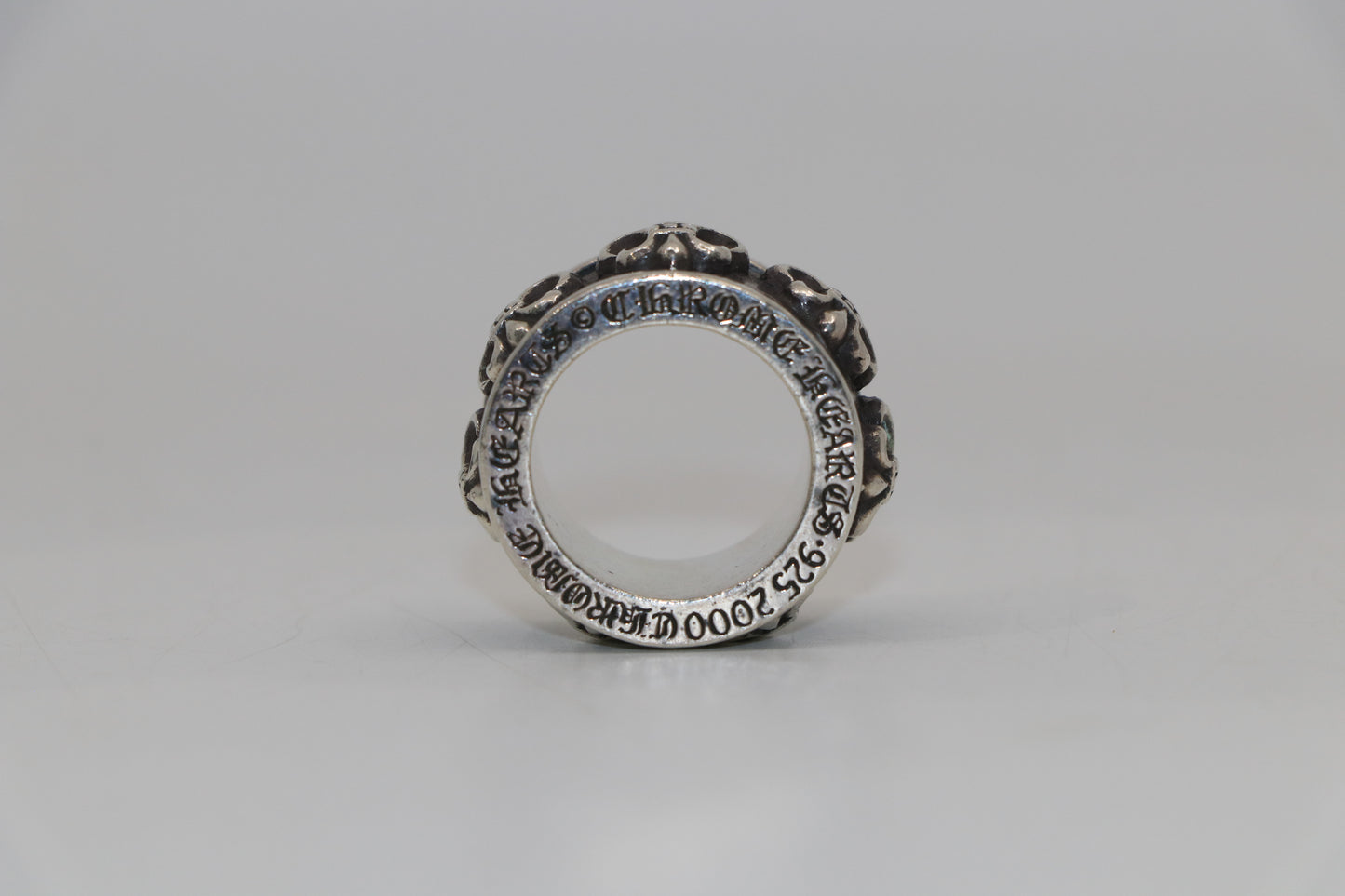 Chrome Hearts Cross Spinner Ring Size 8.5