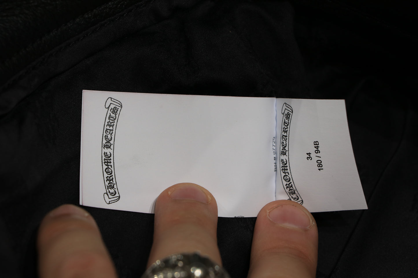 Chrome Hearts Leather Fleur Knee Pants Size 34| AVNTGRDNY NYC