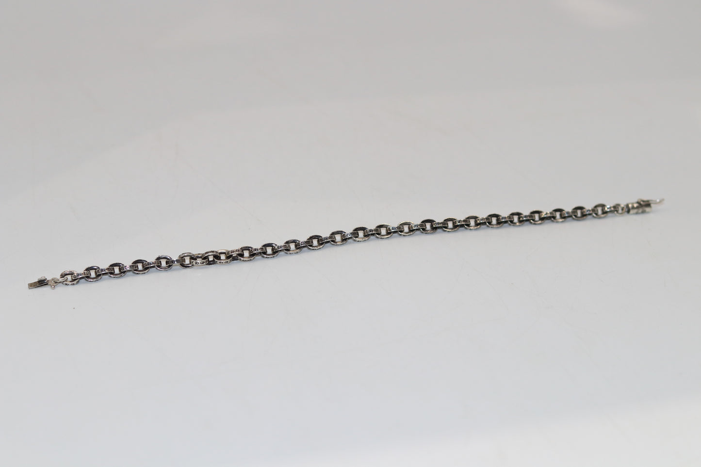 Chrome Hearts Paper Chain Bracelet 8”