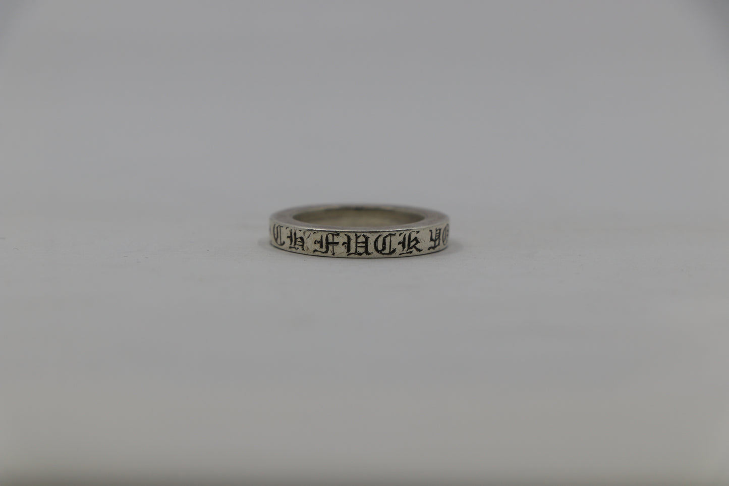 Chrome Hearts 3mm Spacer Ring Size 5 Silver | AVNTGRDNY NYC