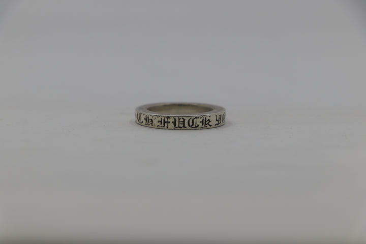 Chrome Hearts 3mm Spacer Ring Size 5 Silver | AVNTGRDNY NYC