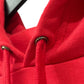 Chrome Hearts Online Exclusive Scroll Logo Hoodie Red Size XL
