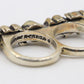 Chrome Hearts Double Ring “Chrome” Size 9/10 | AVNTGRDNY NYC