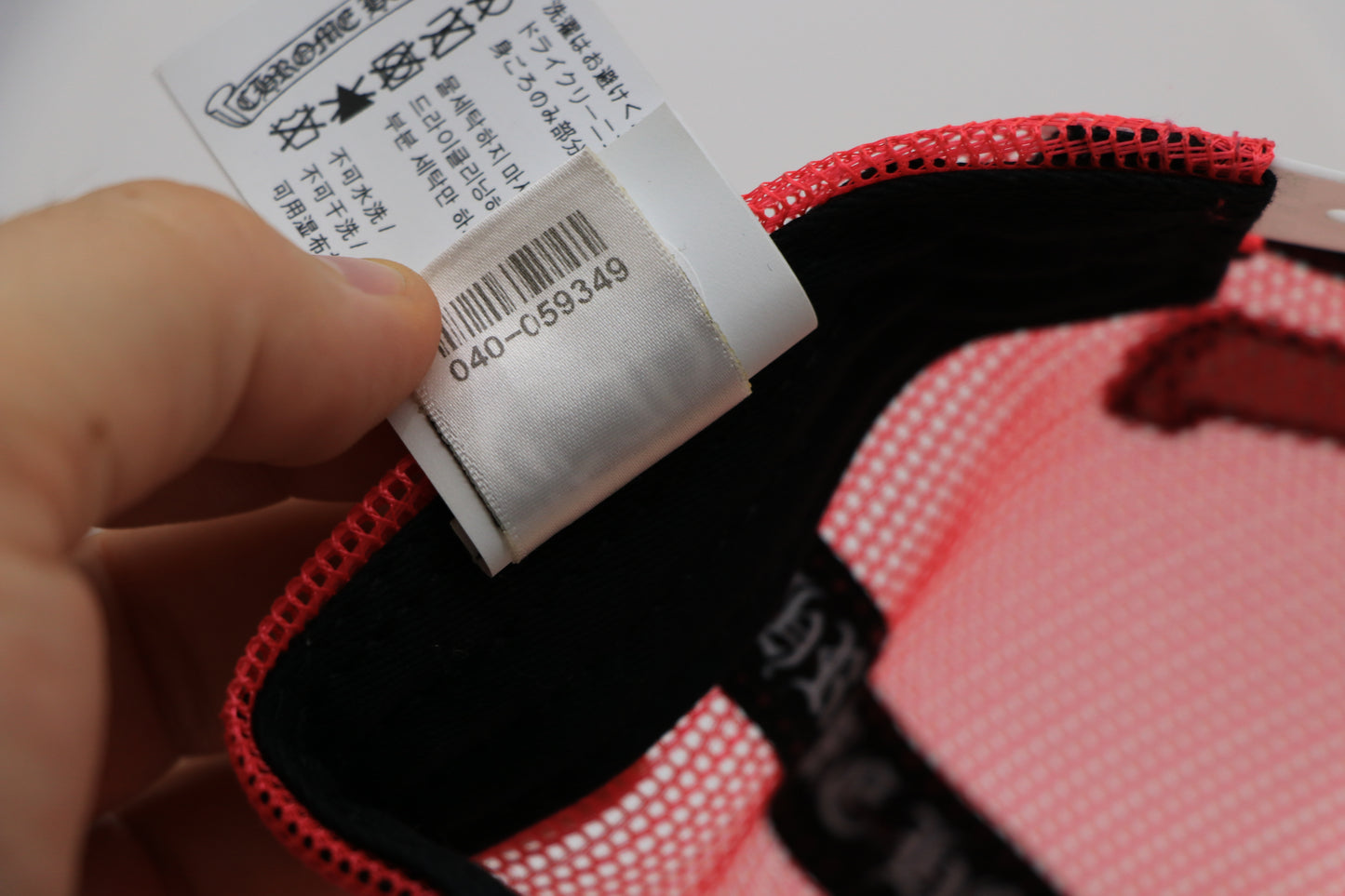 Chrome Hearts Triple Cross Trucker Pink