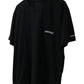 Chrome Hearts Scroll Logo Pocket T-Shirt Black/White Size XXL| AVNTGRDNY NYC