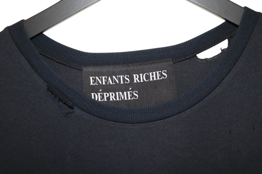Enfants Riches Déprimés Spell Out Logo T-Shirt Black Size XL Cotton | AVNTGRDNY NYC