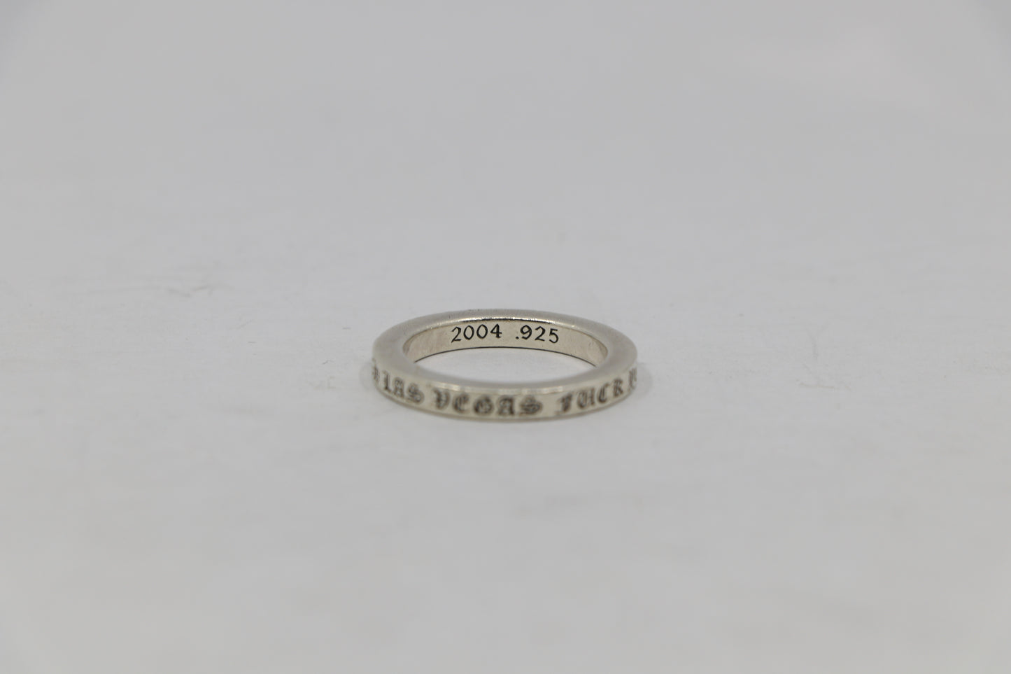 Chrome Hearts Las Vegas "Fuck You" 3MM Spacer Ring Size 8| AVNTGRDNY NYC