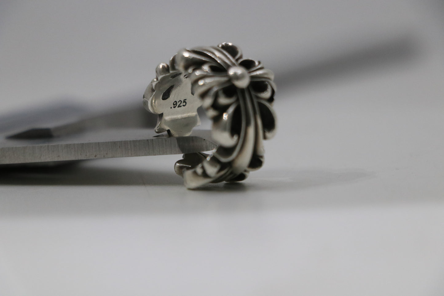 Chrome Hearts Double Floral Ring Size 6 | AVNTGRDNY NYC