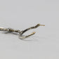 Chrome Hearts Tiny Cross Drop Earring Silver | AVNTGRDNY NYC