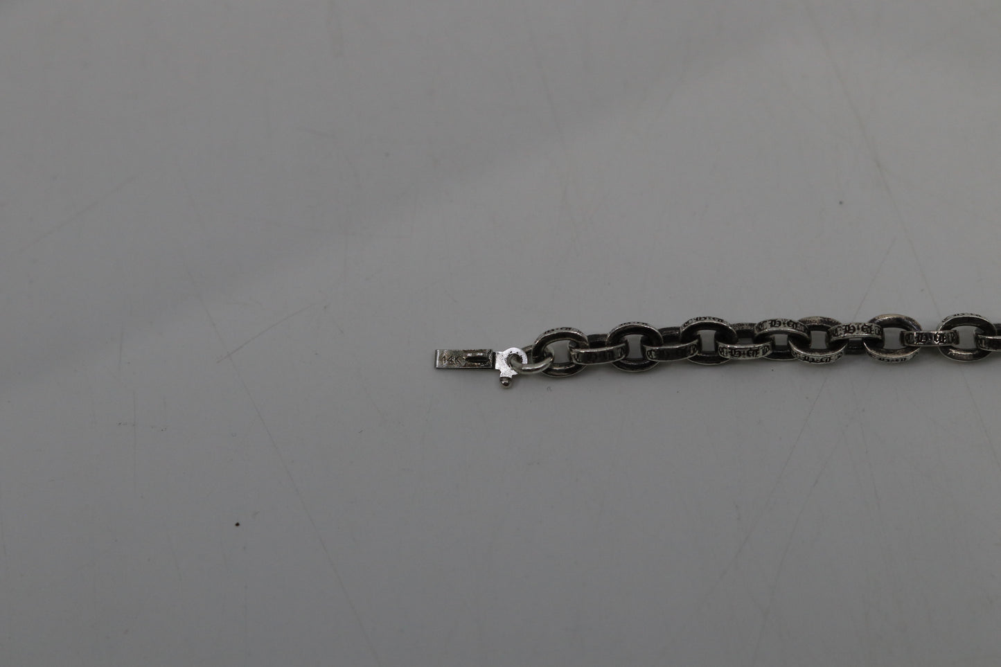 Chrome Hearts Paper Chain Bracelet 8”