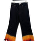 Tender Person Flame Denim Pants Size 4