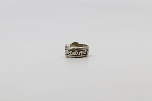 Chrome Hearts Scroll Ring Size 4