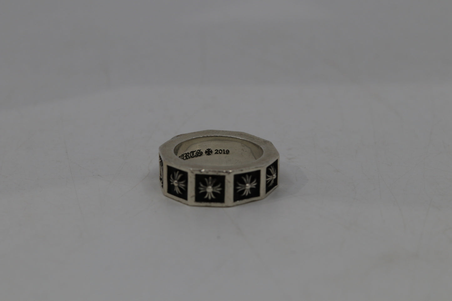 Chrome Hearts Spellout Ring Size 10.5
