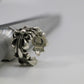 Chrome Hearts Double Floral Ring Size 7