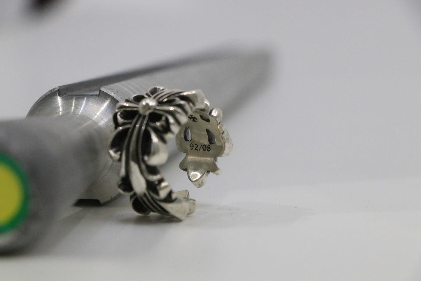 Chrome Hearts Double Floral Ring Size 7