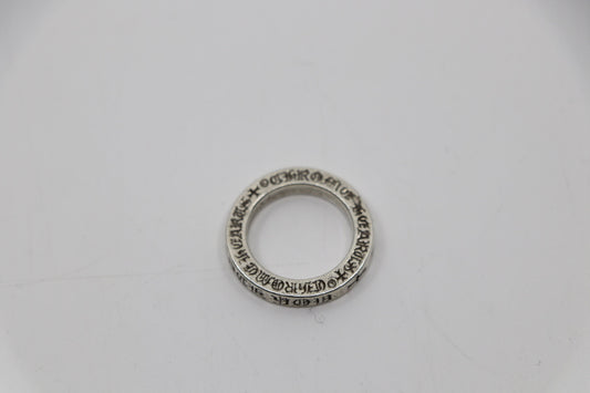 Chrome Hearts NYC Fuck You .925 Sterling Silver Ring Size 4US