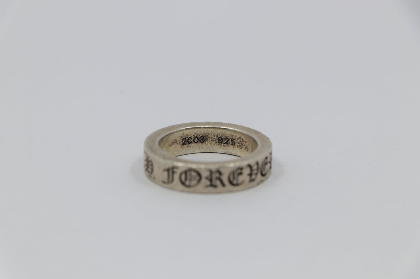 Chrome Hearts Forever 6MM Spacer Ring Size 8.5 Sterling Silver | AVNTGRDNY NYC