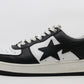 Bape Bapesta White/Black Size 12