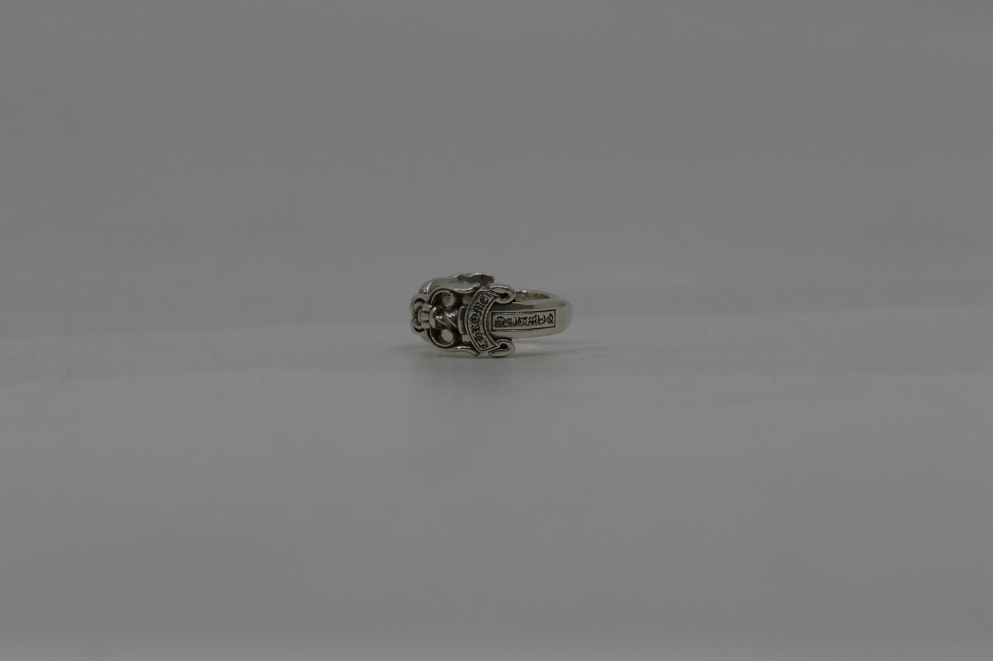 Chrome Hearts Double Dagger Open Ring Size 10