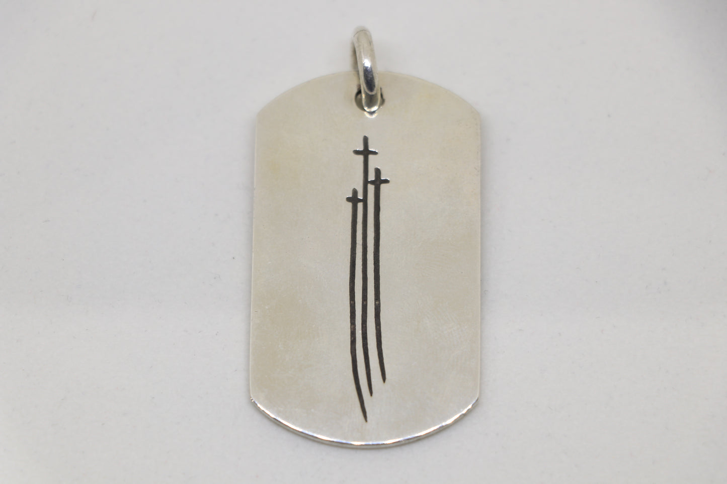 Chrome Hearts RS3 Dog Tag Pendant Sterling Silver | AVNTGRDNY NYC