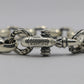 Lone Ones Mating Flight Bracelet Silk Link Medium (17 Links) Crane Circle .925 Sterling Silver | AVNTGRDNY NYC