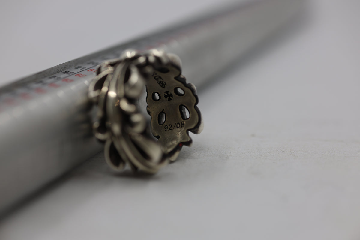 Chrome Hearts Double Floral Ring Size 7 | AVNTGRDNY NYC