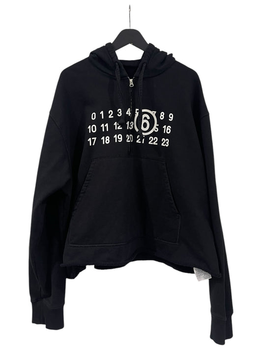 Maison Margiela Quarter Zip Hoodie Size M