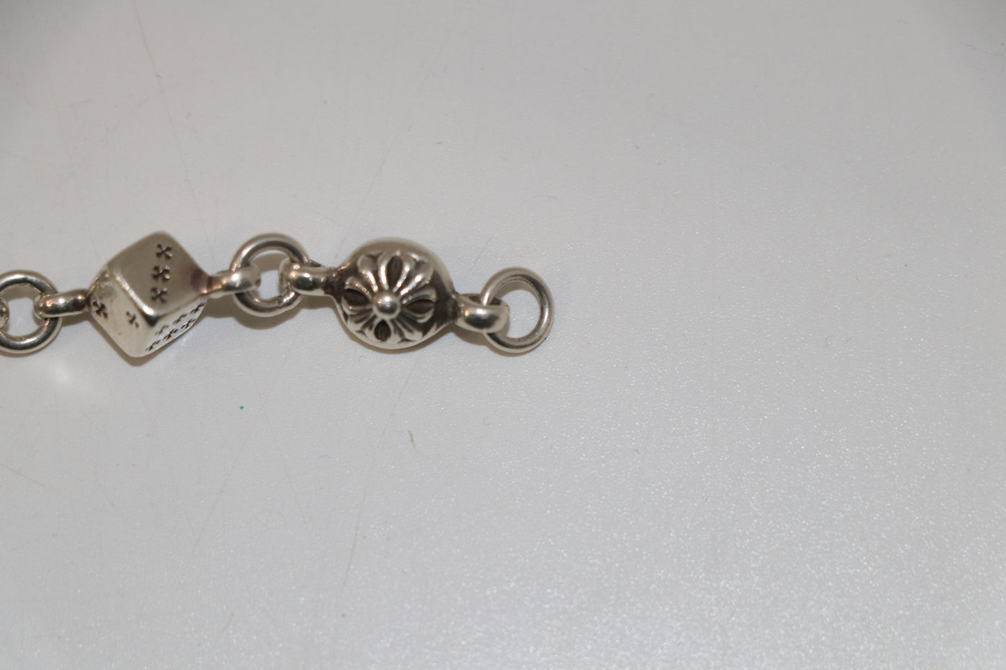 Chrome Hearts Dice Bracelet 10 Links | AVNTGRDNY NYC