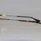 Chrome Hearts Frosted Antique Gold/Dark Tortoise Glasses
