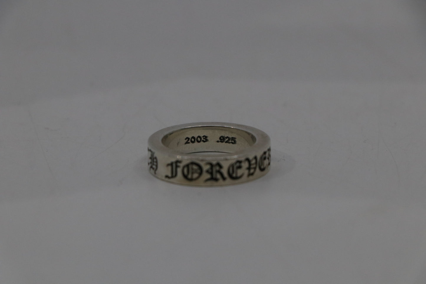 Chrome Hearts 6MM Spacer Forever Ring Size 9