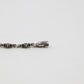 Chrome Hearts Tiny E Bracelet 12 Link Sterling Silver| AVNTGRDNY NYC