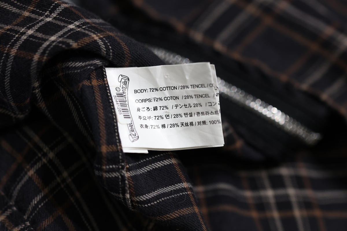 Chrome Hearts Dagger Flannel Short Sleeve T-Shirt Size S | AVNTGRDNY NYC