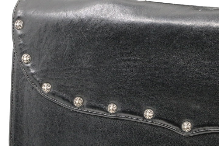 Chrome Hearts Leather Gunslinger Briefcase