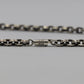 Chrome Hearts Small Cross Pendant on 24” Paper Chain Sterling Silver | AVNTGRDNY NYC