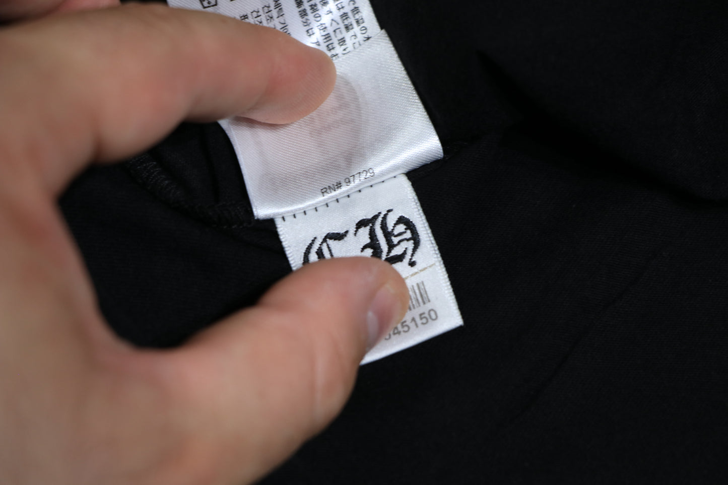 Chrome Hearts Neck Logo T-Shirt Black Size L| AVNTGRDNY NYC
