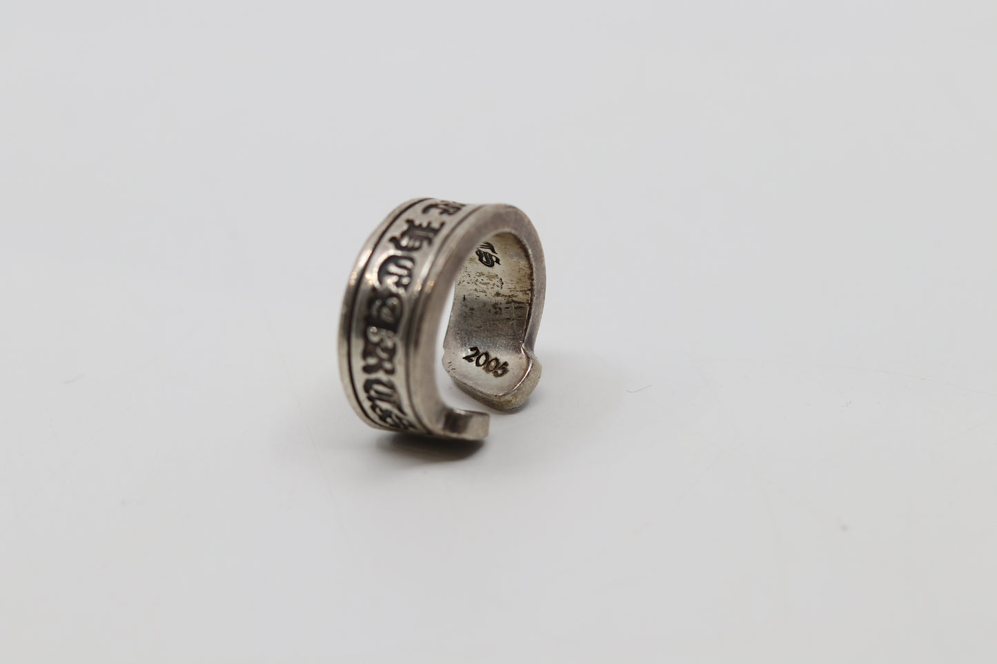 Chrome Hearts Scroll Ring Size 8.5