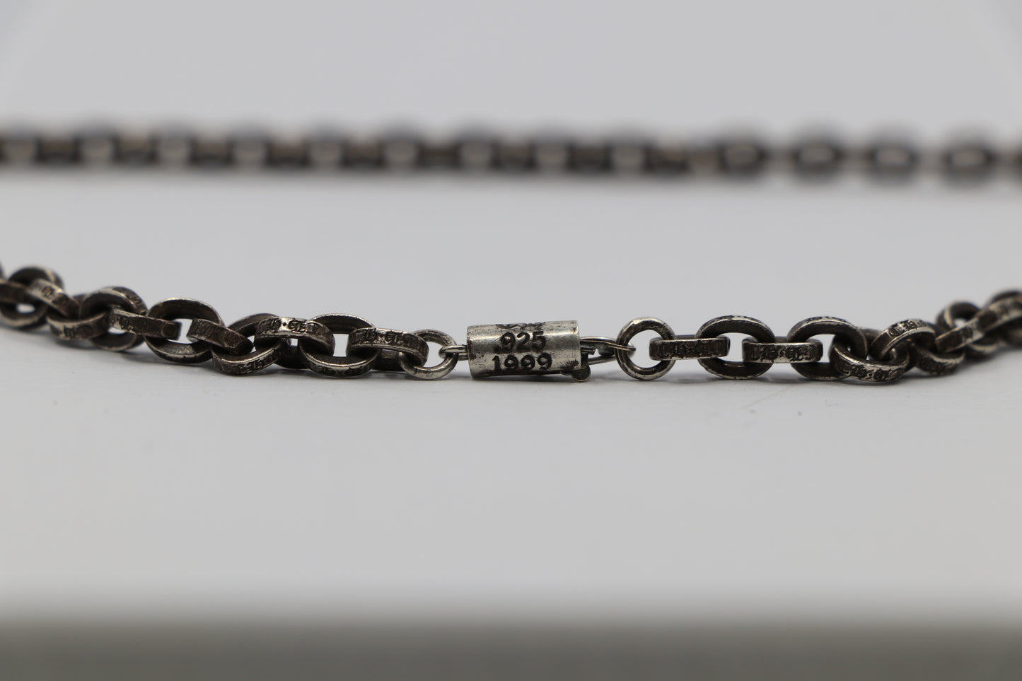 Chrome Hearts Paper Chain Necklace 24” Sterling Silver| AVNTGRDNY NYC